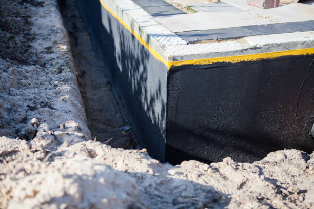 Professional Waterproofing technician working in Fairton, NJ